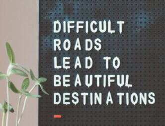 difficult roads sign